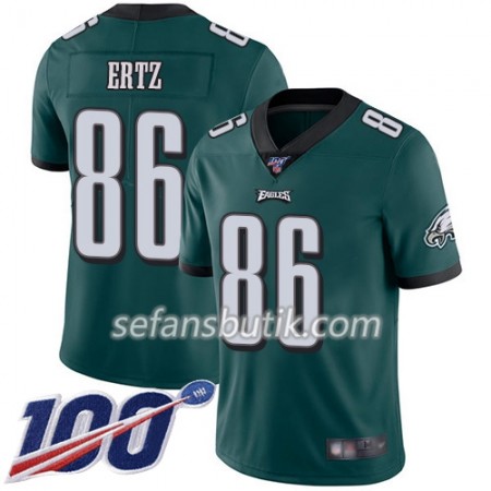 Philadelphia Eagles Tröjor Zach Ertz 86 Nike Grön 100th - Herr Philadelphia Eagles Tröjor Zach Ertz 86 Nike Grön 100th - Herr
